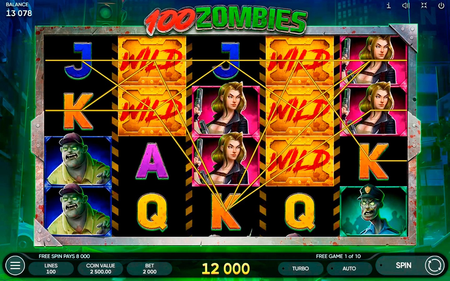 100 Zombies – slot